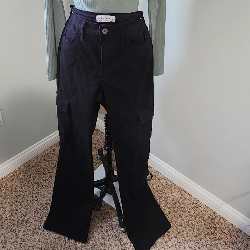 Black Cargo Pants